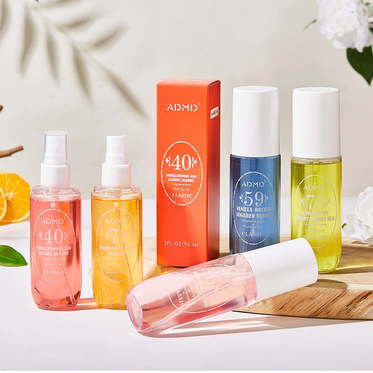 Brazilian Perfume Hair Body Perfume Fragrance Spray Alcohol Free, Body Deodorant Perfume Long Lasting Fragrance 90ML