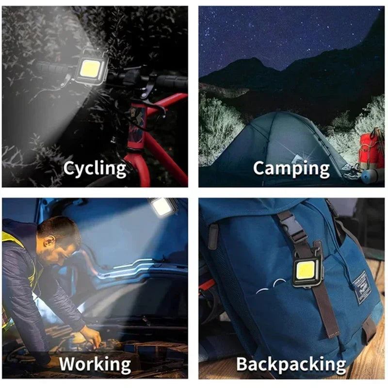 Multifunctional Keychain Work Light