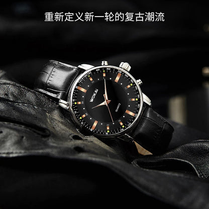 Fashion and leisure high quality environmentally friendly men's watch student female sports conjoined clock retro