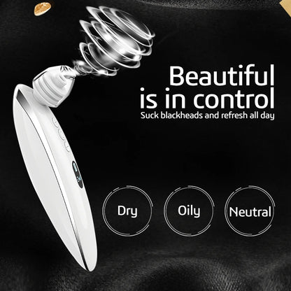 Electric Blackhead Remover Vacuum Acne Cleaner Facial Suction Deep Cleansing Pore Cleaner Machine Skin Care Tool