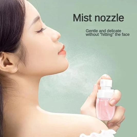 Travel Spray Bottle, Mini Refillable Small Spray Bottles with Fine Mist Nozzle for Hair Face Water Alcohol Plants, 1pcs 30ml
