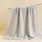 Baby Bath Towel Kids Swaddle Wrap Bedding Pure Cotton Bubble Muslin Blanket 6 Layers Infant Gauze Receiving Blanket 105*105cm