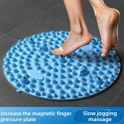 Foot Finger Pressure Board Foot Massage Shiatsu Board Yoga Mat Foot Step Meridian Jogging Massage Acupressure Pads Fitness Pedal