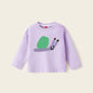 Boys Cartoon T-shirts 2025 New Cotton Baby Tees Spring Summer Printing Tops for Girls Toddler Pullover Blouse Kids Clothing