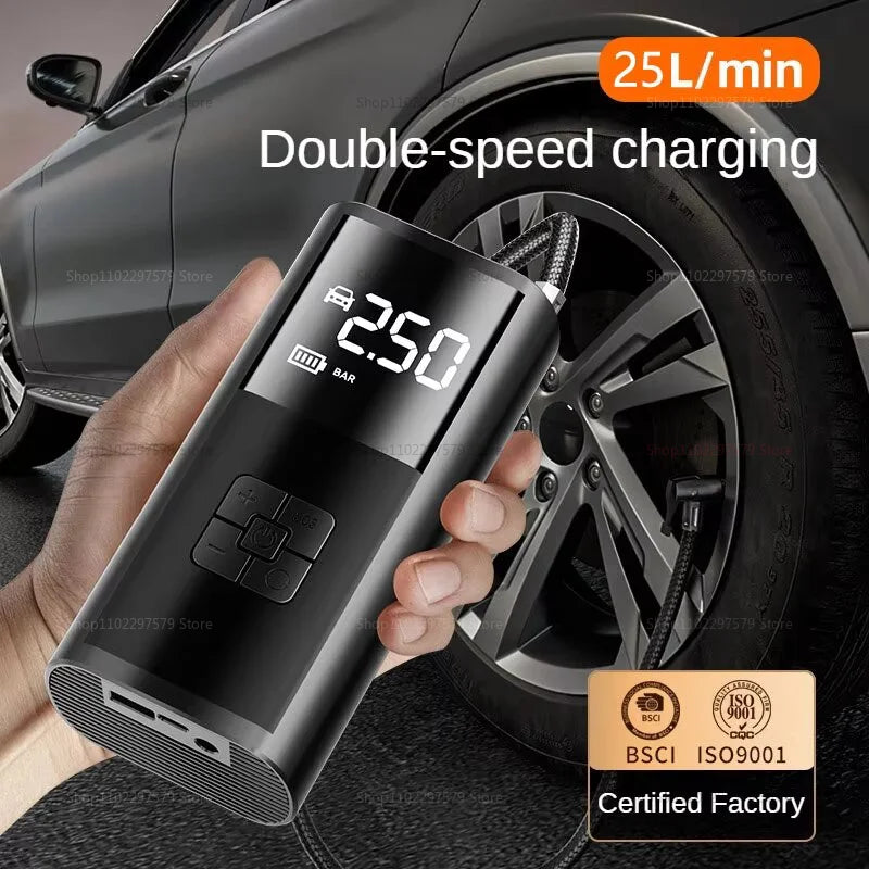 Smart Portable Tire Inflator – 150PSI