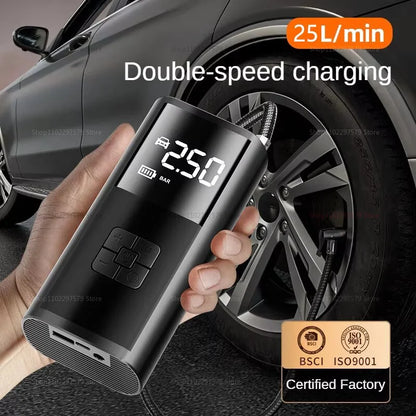 Smart Portable Tire Inflator – 150PSI