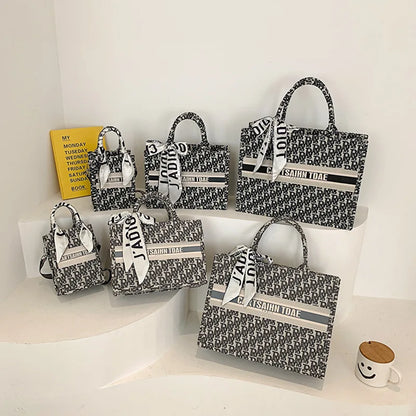 Ladies Bag New High-end Large Capacity Shopping Bag 2025 Fashion Versatile Hand-held Underarm Tote Bag