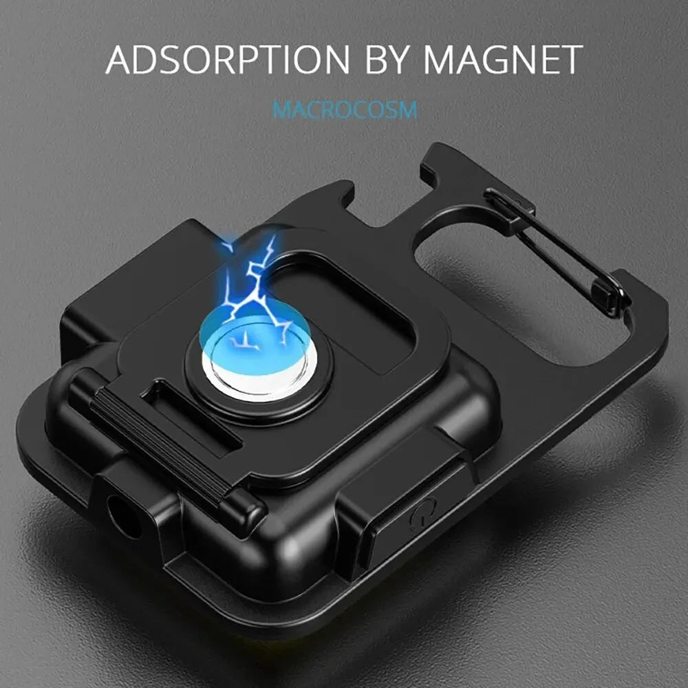 Super Bright COB Keychain Flashlight
