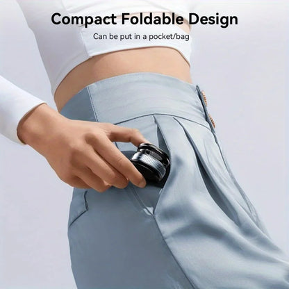 360° Rotating Magnetic Car Phone Holder for iPhone 16/15/14/13, Adjustable Foldable Mount, Hands-Free Stand for Car Office Home