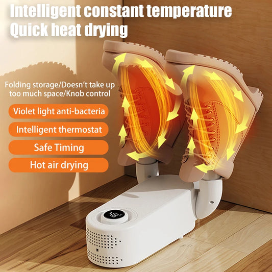 Foldable Electric Shoe Dryer with Deodorizing & Sterilizing Function