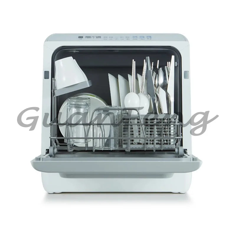 Compact 4-set portable dishwasher smart home cleaning solution for every home