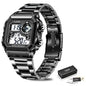 LIGE 2023 NEW Luxury Brand Men Watch Military Digital Watches Sport Wristwatch Mens Waterproof Clock Male Relogio Masculino