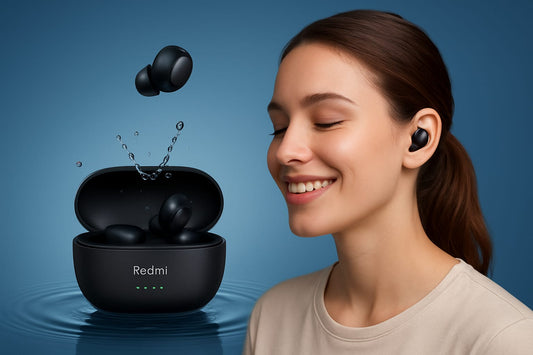 Xiaomi Redmi Bluetooth 5.2 Wireless Earbuds – Compact & Waterproof