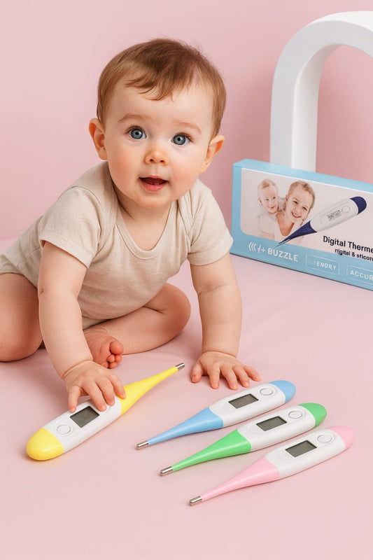 Soft-Tip Digital Thermometer – Fast & Safe for Infants and Kids