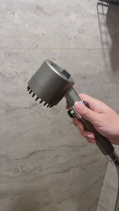 High-Pressure Rainfall Showerhead with Filter – Water-Saving Bath Accessory