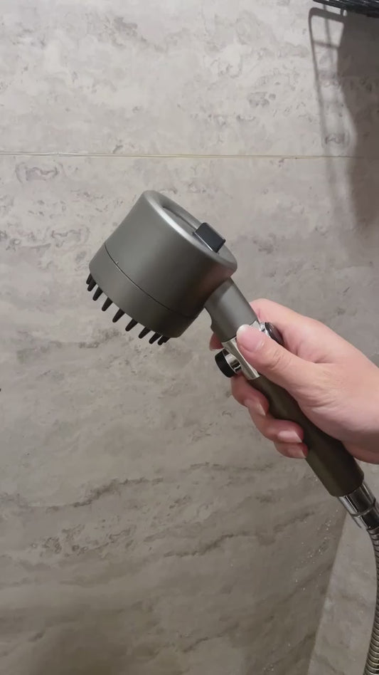 High-Pressure Rainfall Showerhead with Filter – Water-Saving Bath Accessory