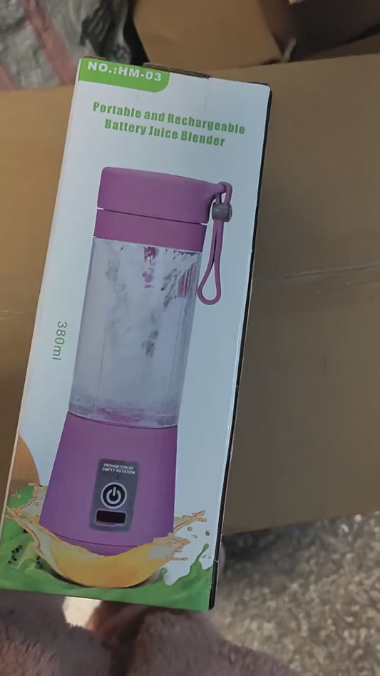380ml household juice mixer mini electric juicer USB rechargeable smoothie smoothie shake mixer outdoor picnic portable juicer