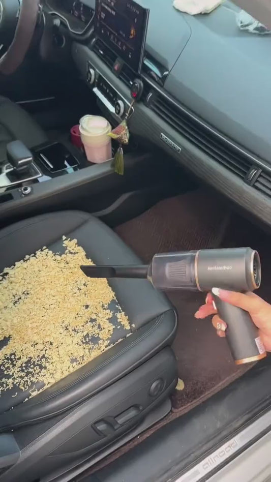 Wireless Portable Vacuum Machine – Multi-Purpose High-Power Cleaner and Air Duster for Car & Household Use